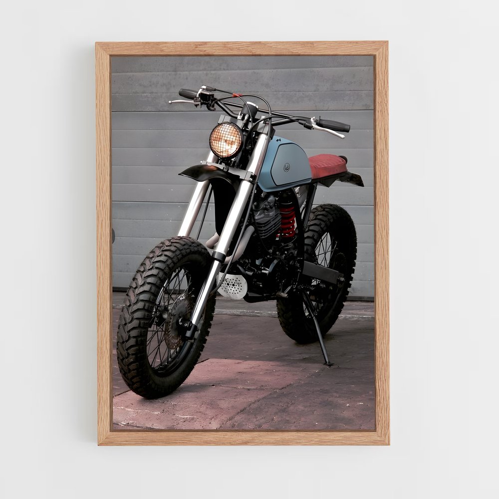 Poster Scrambler cafe racer vintage – affiche Ducati (vue 4)